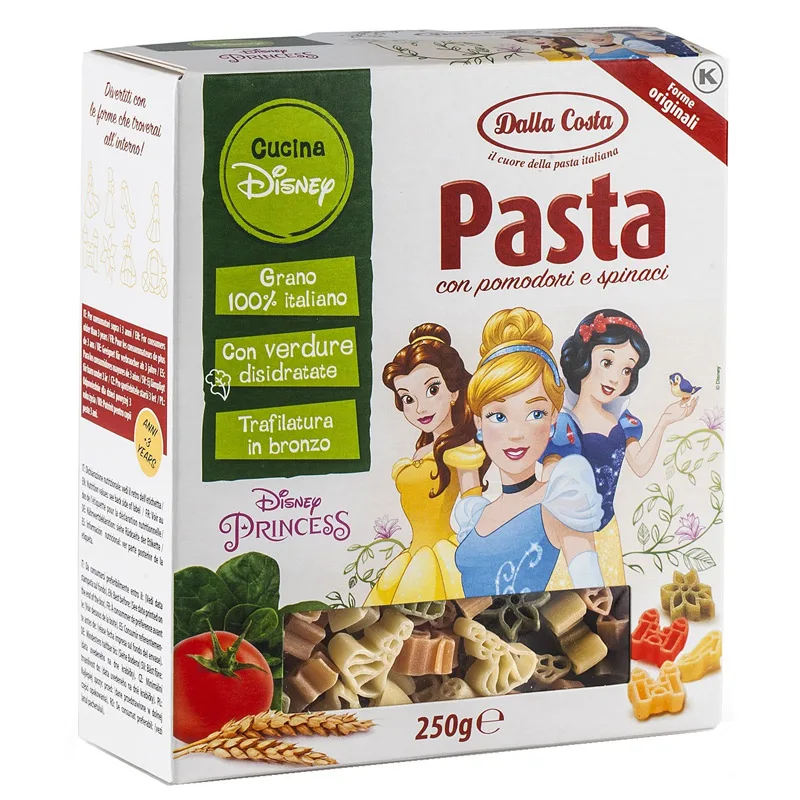 Paste din grau dur tricolore Princess, 250g, Dalla Costa — preț și oferte