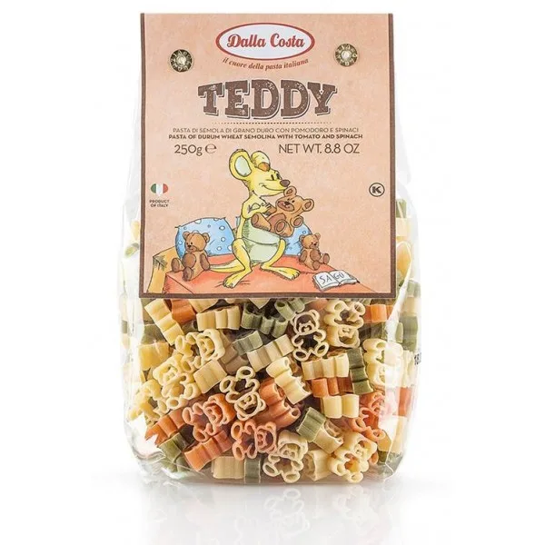 Paste Teddy din grau dur, 250g, Dalla Costa — preț și oferte