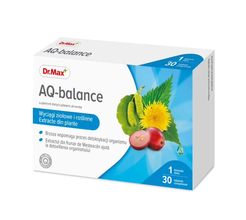 Dr. Max AQ-Balance, 30 comprimate filmate — preț și oferte