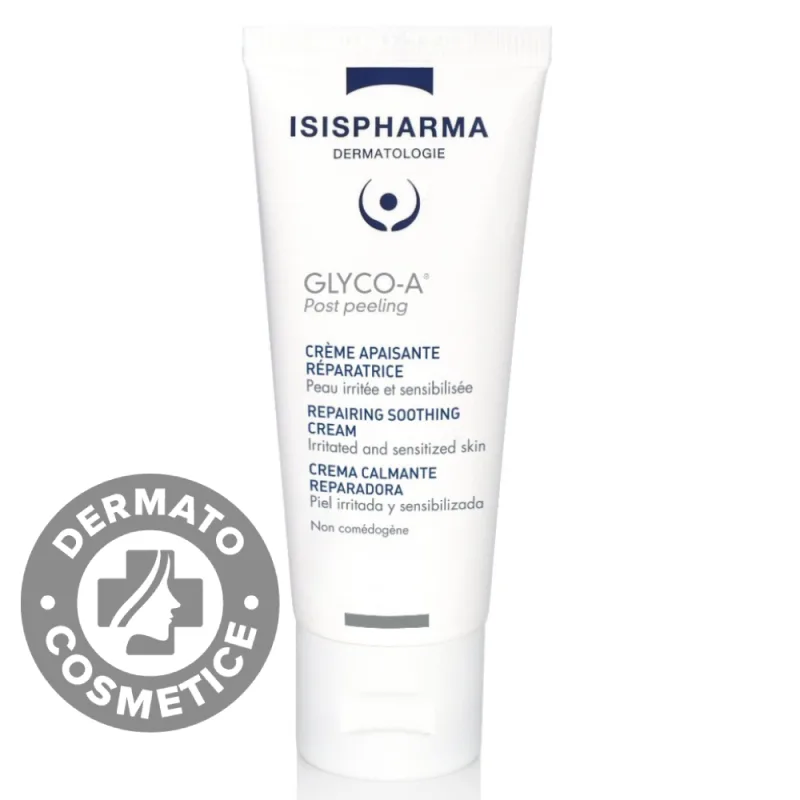 Crema calmanta postpeeling Glyco-A, 40ml, Isis Pharma — preț și oferte