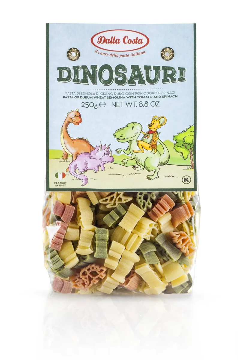 Paste Dinosaur din grau dur, 250g, Dalla Costa — preț și oferte