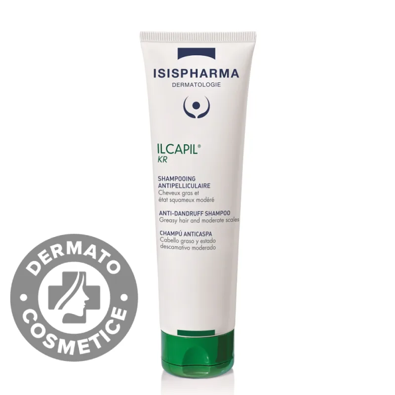 Sampon keratoregulator pentru par gras Ilcapil Kr, 150ml, Isis Pharma — preț și oferte