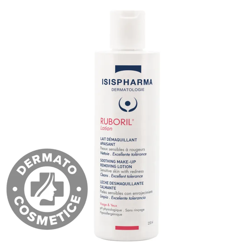 Lapte demachiant Ruboril Lotion, 250ml, Isis Pharma — preț și oferte