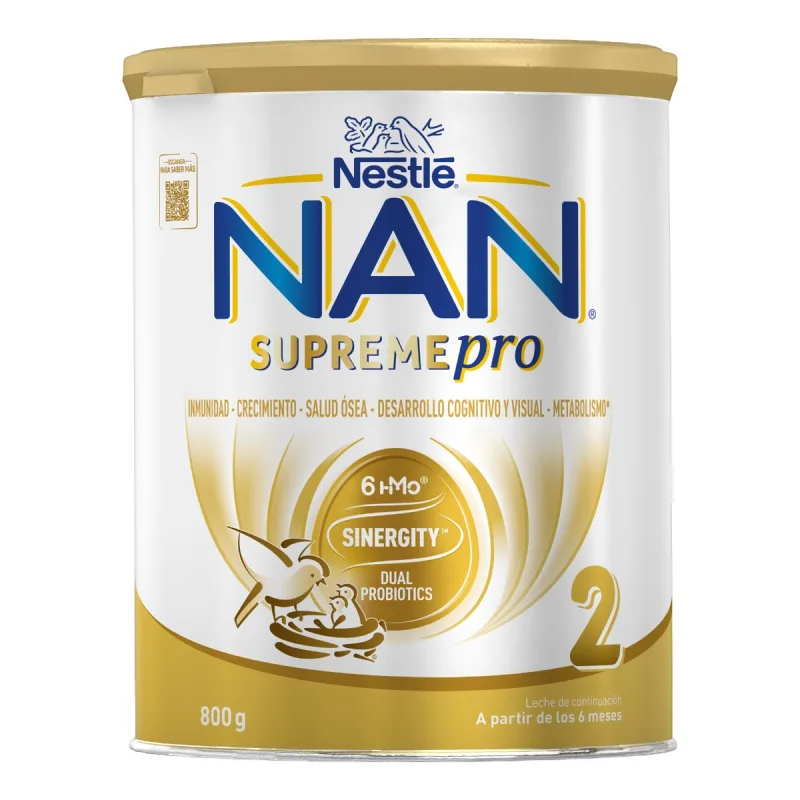 Formula de lapte praf Nan 2 Supreme Pro, 800g, Nestle — preț și oferte