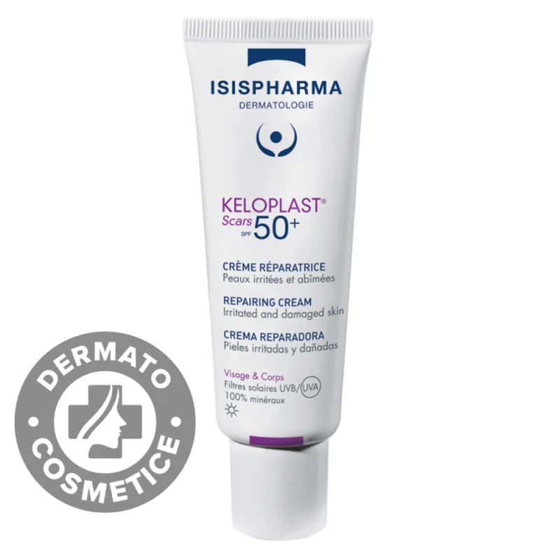Crema Keloplast Scars SPF50+, 40ml, Isis Pharma — preț și oferte