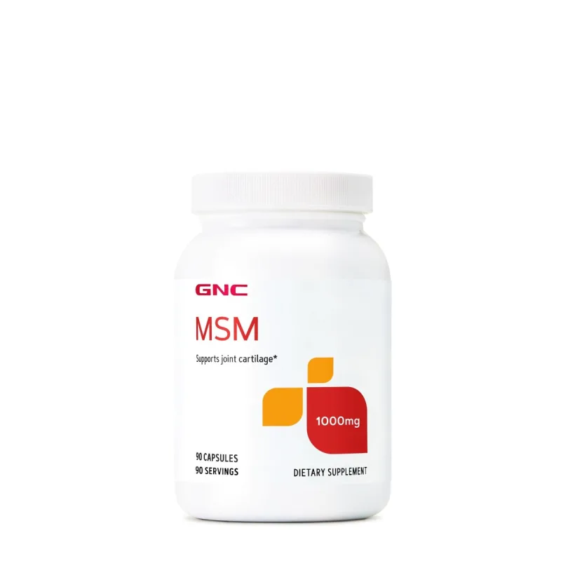 MSM 1000mg, 90 capsule, GNC — preț și oferte