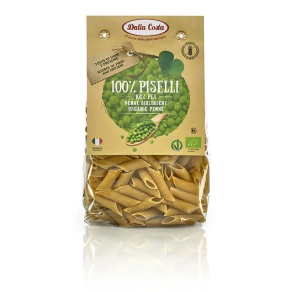 Paste penne din mazare, 250g, Dalla Costa — preț și oferte