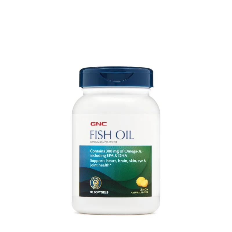 Ulei de peste, 90 capsule, GNC — preț și oferte
