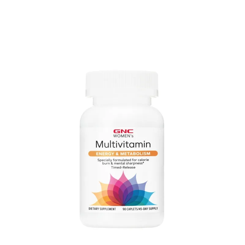 Complex de multivitamine pentru femei Energie si Metabolism, 90 tablete, GNC — preț și oferte