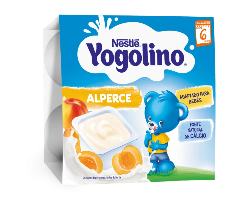 Gustare cu caise Yogolino, 4 x 100g, Nestle — preț și oferte