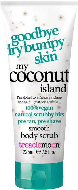 Scrub de corp My Coconut Island, 225ml, Treaclemoon