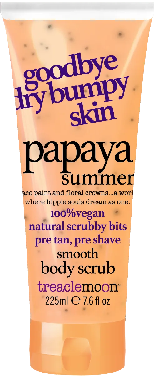 Scrub de corp Papaya Summer, 225ml, Treaclemoon — preț și oferte
