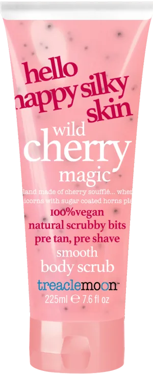 Scrub de corp Wild Cherry Magic, 225ml, Treaclemoon