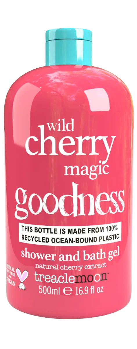 Gel de dus Wild Cherry Magic, 500ml, Treaclemoon — preț și oferte