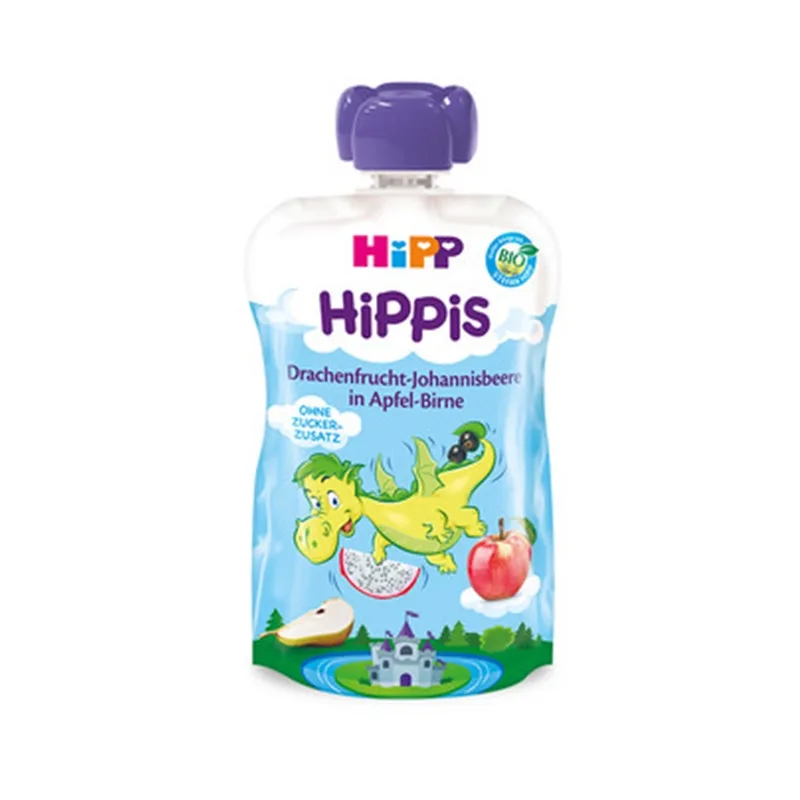 Piure din fructul dragonului 12 luni+ Hippis, 100g, Hipp — preț și oferte