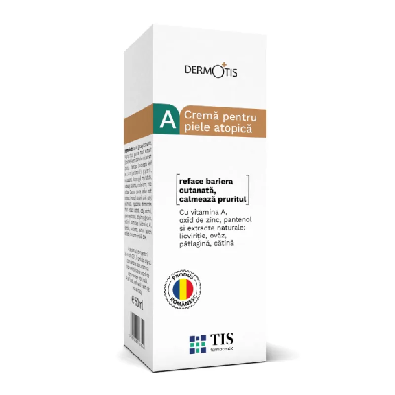 Crema pentru piele atopica DermoTis, 40 ml, Tis Farmaceutic — preț și oferte