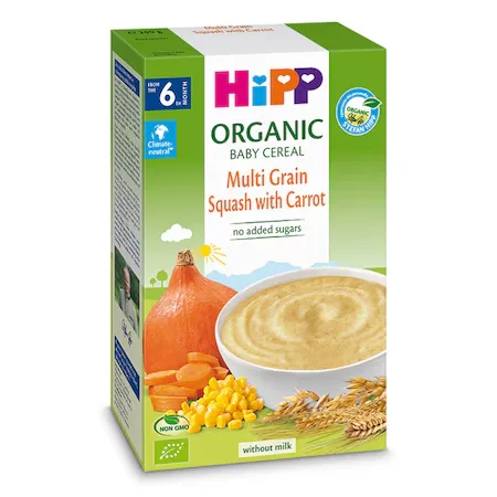 Multicereale cu dovleac 6 luni+, 200g, Hipp — preț și oferte