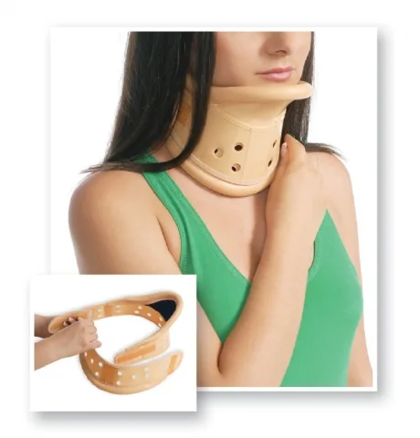 Guler cervical rigid ajustabil 1026, Marimea2, 40-46cm, Bej, Medtextile — preț și oferte