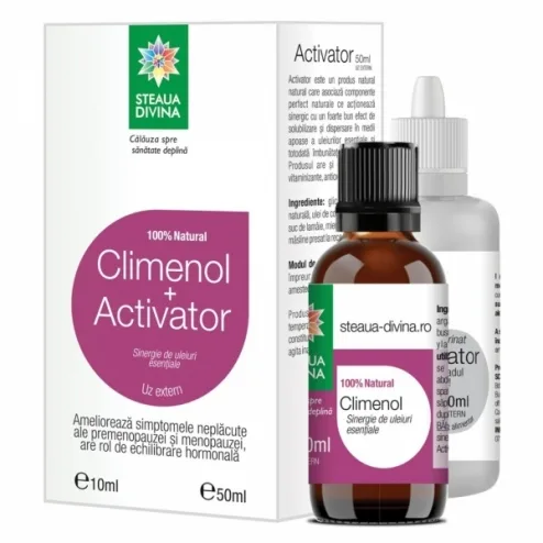 Pachet Climenol 10ml + Activator 50ml, Steaua Divina — preț și oferte
