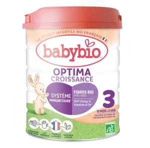 Lapte praf Optima 3 Croissance Bio, 800g, BabyBio