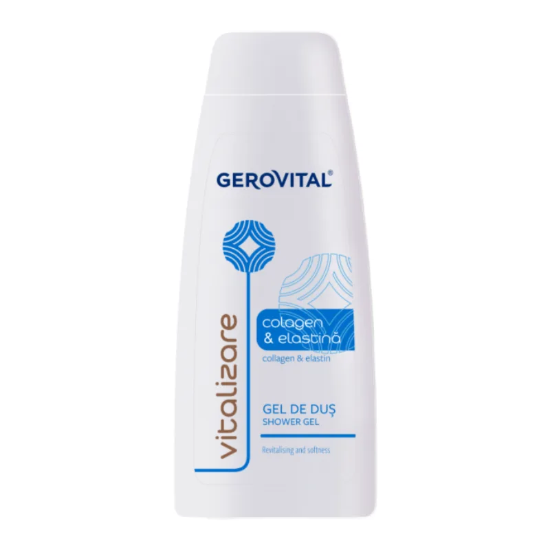 Gel de dus cu Colagen si Elastina, 400 ml, Gerovital FARMEC — preț și oferte