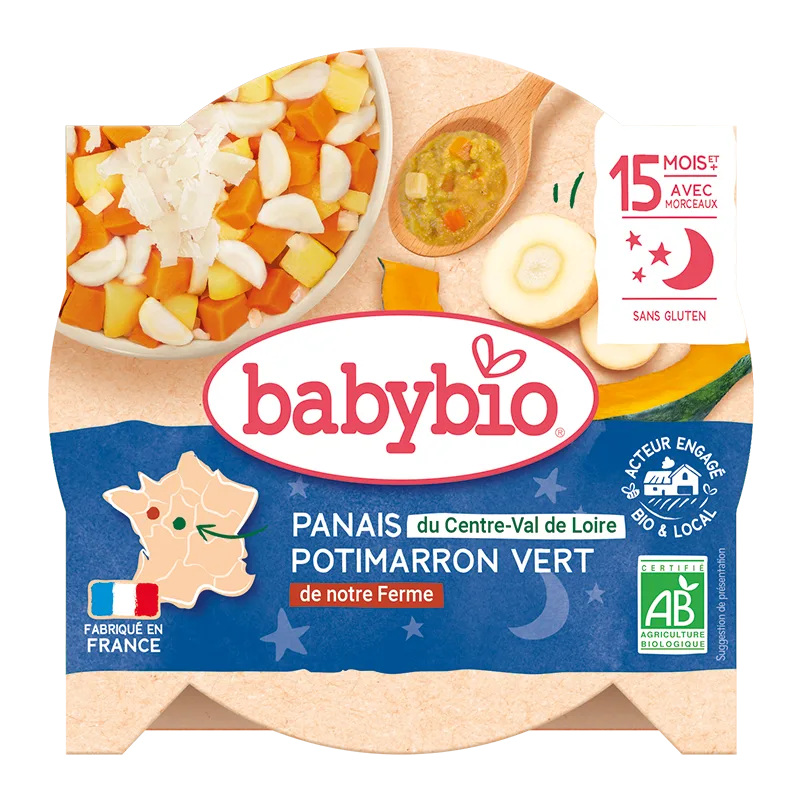 Meniu pastarnac si dovleac drome Bio, 260g, BabyBio — preț și oferte