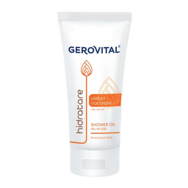 Gel de dus cu uleiuri naturale, 100 ml, Gerovital FARMEC — preț și oferte