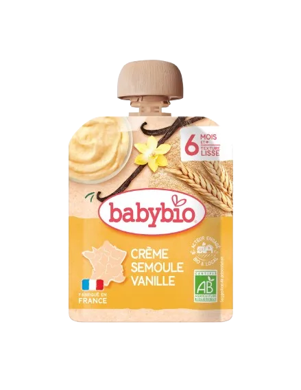 Crema de gris si vanilie Bio, 85g, BabyBio — preț și oferte