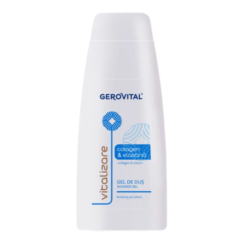 Gel de dus cu colagen si elastina, Vitalizare, 750 ml, Gerovital FARMEC — preț și oferte