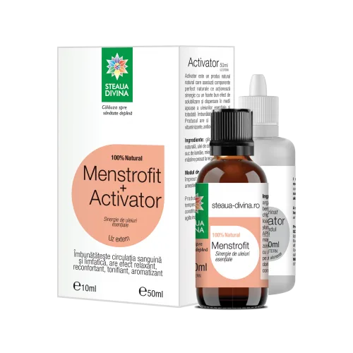 Pachet Menstrofit 10ml + Activator 50ml, Steaua Divina — preț și oferte
