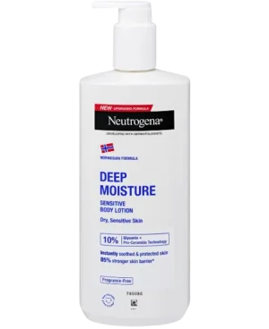 Lotiune de corp fara parfum Sensitive, 400ml, Neutrogena