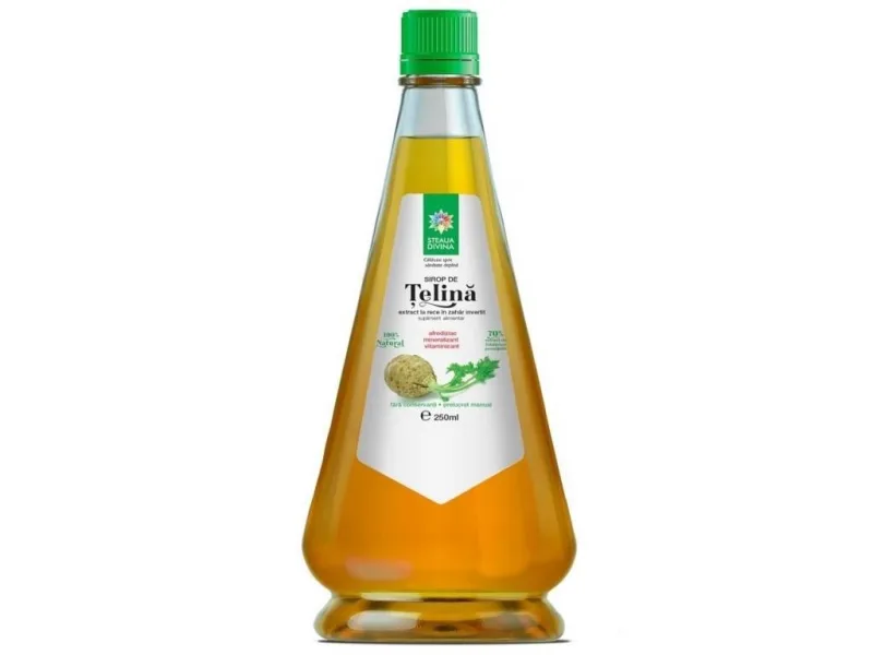 Sirop natural de telina presat la rece, 250ml, Steaua Divina — preț și oferte