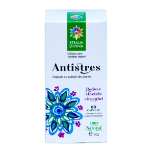 Antistres 500mg, 60 capsule, Steaua Divina
