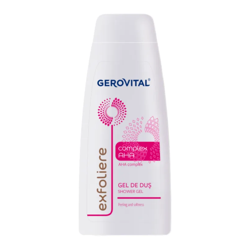 Gel de dus Complex AHA, 400 ml, Gerovital FARMEC — preț și oferte