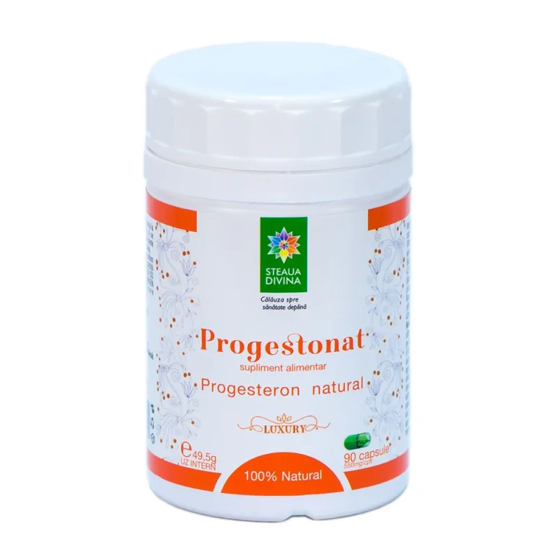 Progestonat 500mg, 90 capsule, Steaua Divina — preț și oferte