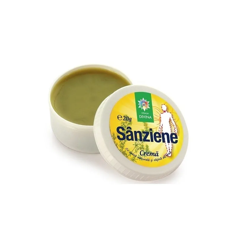 Crema naturala cu sanziene, 20g, Steaua Divina — preț și oferte