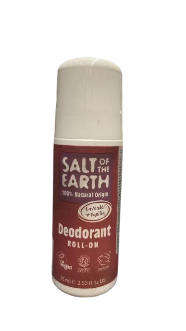 Deodorant Salt Of The Earth Pure Aura Lavanda si Vanilie, 100ml, Crystal Spring — preț și oferte