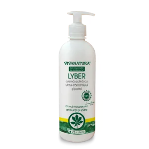Crema activa cu untul pamantului si petrol Lyber, 500ml, VivaNatura