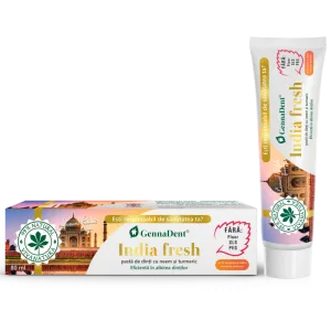 Pasta de dinti GennaGent India Fresh, 80ml, VivaNatura