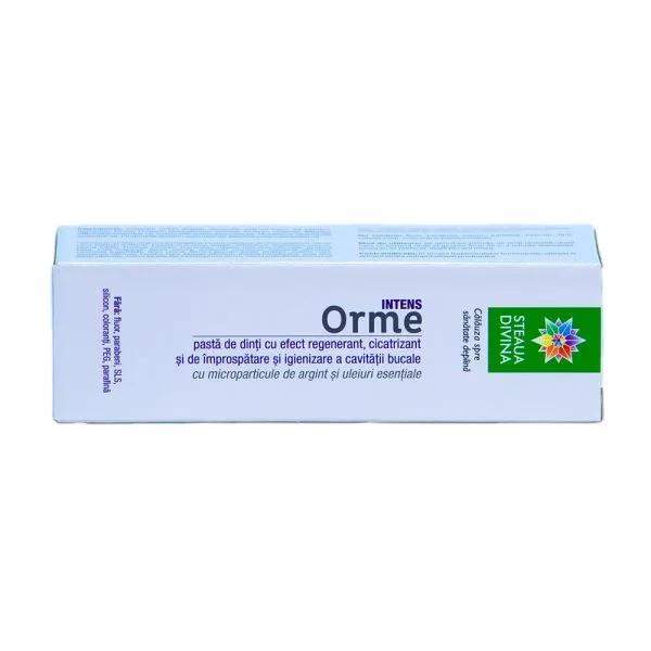 Pasta de dinti cu Orme Intens, 50ml, Steaua Divina — preț și oferte