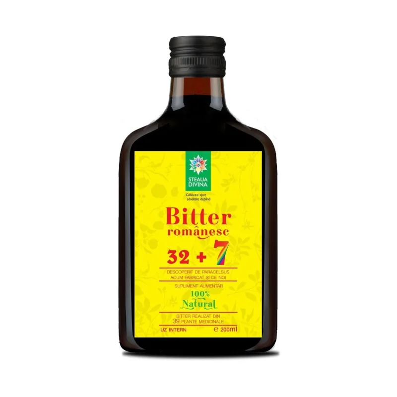 Bitter romanesc 32+7, 200ml, Steaua Divina — preț și oferte