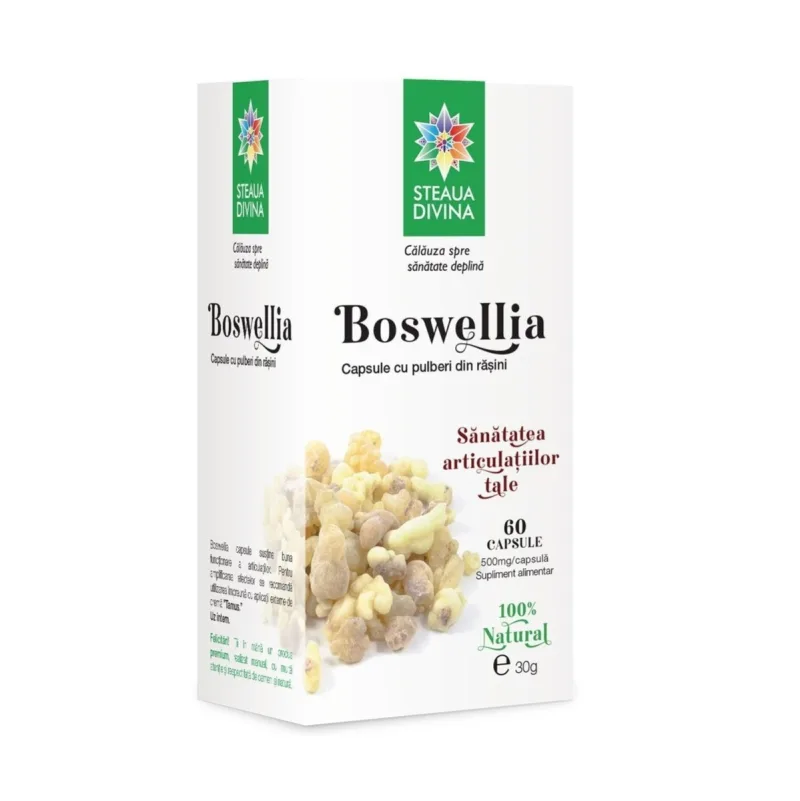 Boswellia 500mg, 60 capsule, Steaua Divina — preț și oferte
