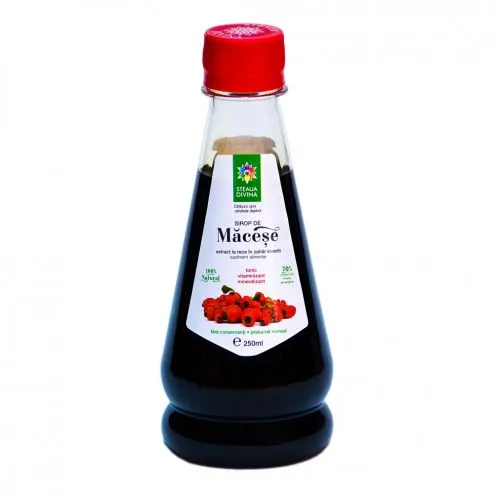 Sirop natural de macese presat la rece, 250ml, Steaua Divina — preț și oferte