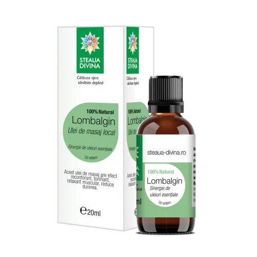 Ulei Lombalgin, 20ml, Steaua Divina — preț și oferte