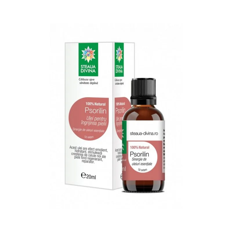 Ulei Psorilin, 20ml, Steaua Divina — preț și oferte