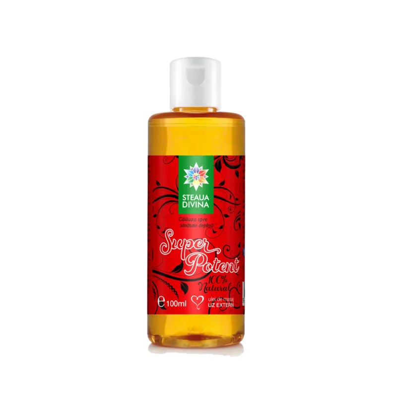Ulei de masaj Super Potent, 100ml, Steaua Divina — preț și oferte