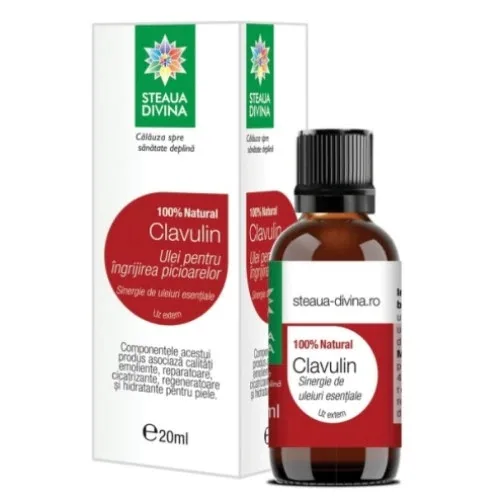 Ulei Clavulin, 20ml, Steaua Divina — preț și oferte