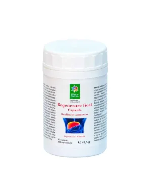 Regenerare ficat 550mg, 90 capsule, Steaua Divina