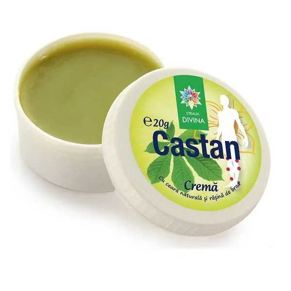 Crema naturala cu castan salbatic, 20g, Steaua Divina — preț și oferte
