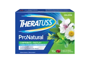 Theratuss Natural comprimate de supt, 16 comprimate, Haleon